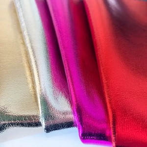 Metallic Leder PU